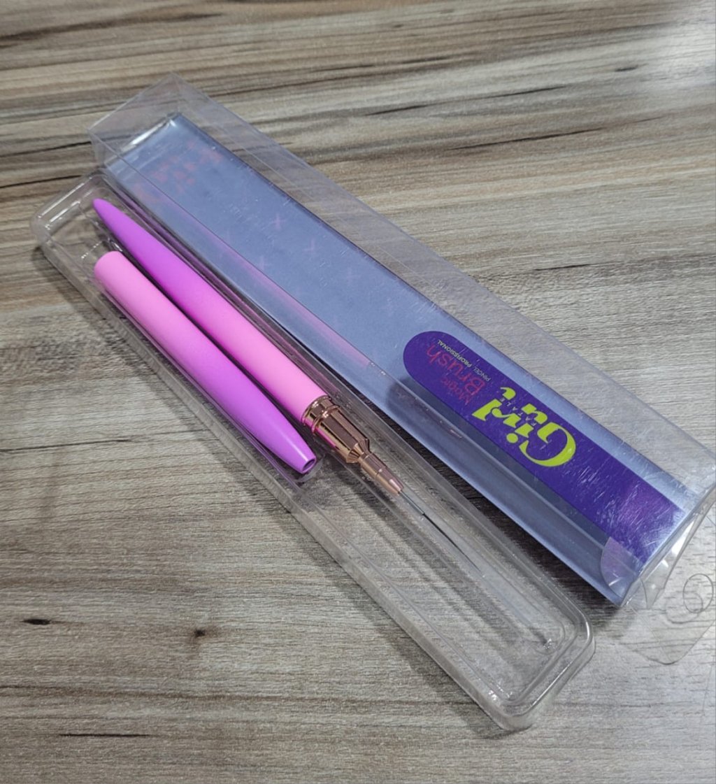 PINCEL PARA DECORAÇÃO COM TAMPA GIRL FATALE CÓD GPA1202