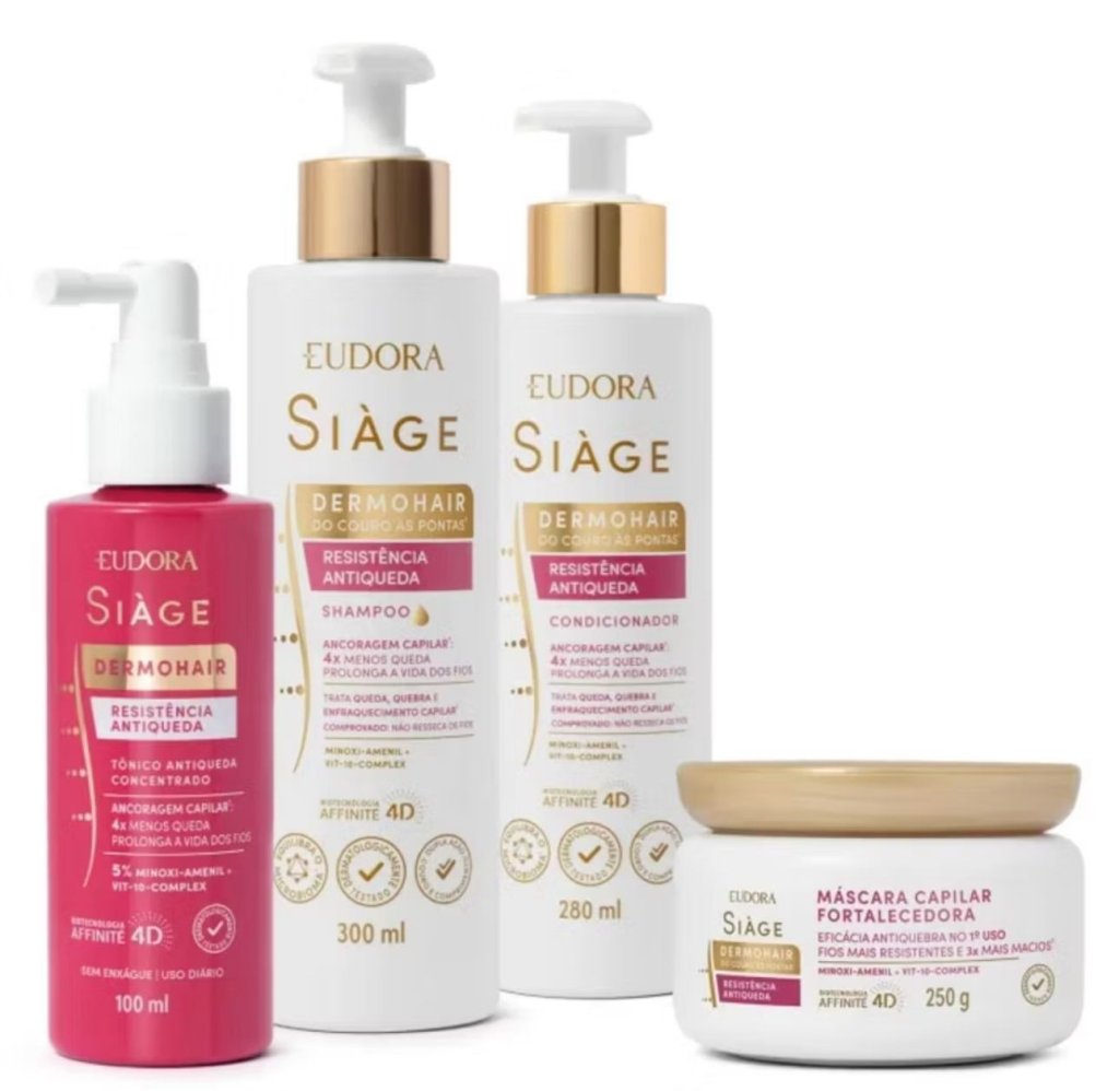 EUDORA DERMOHAIR RESISTÊNCIA ANTIQUEDA