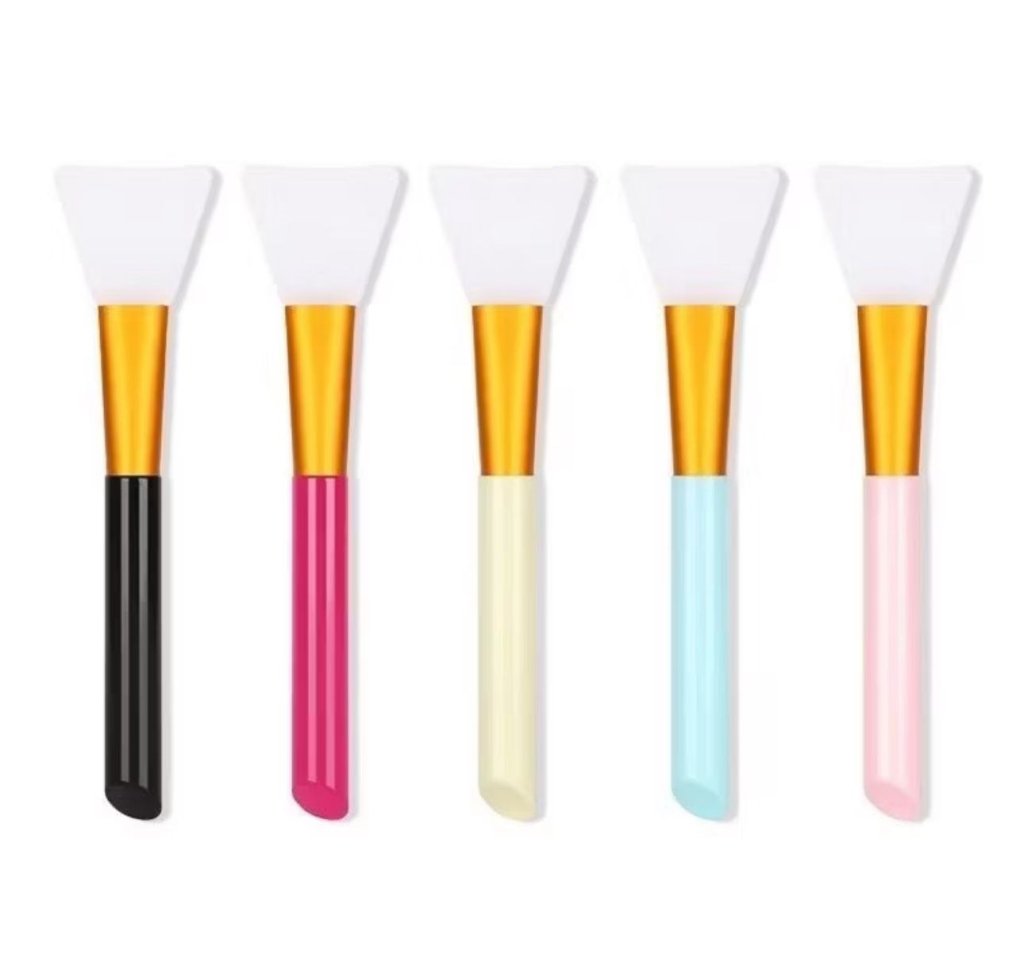 ESPÁTULA DE SILICONE PARA APLICAÇÃO DE MÁSCARAS E ARGILAS FACIAIS UNID