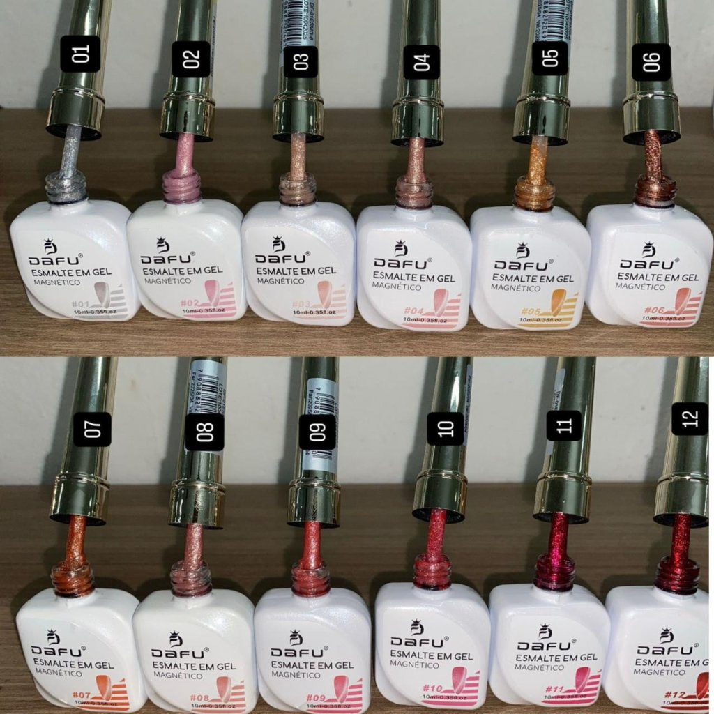 ESMALTES DAFU MAGNÉTICOS 10ML