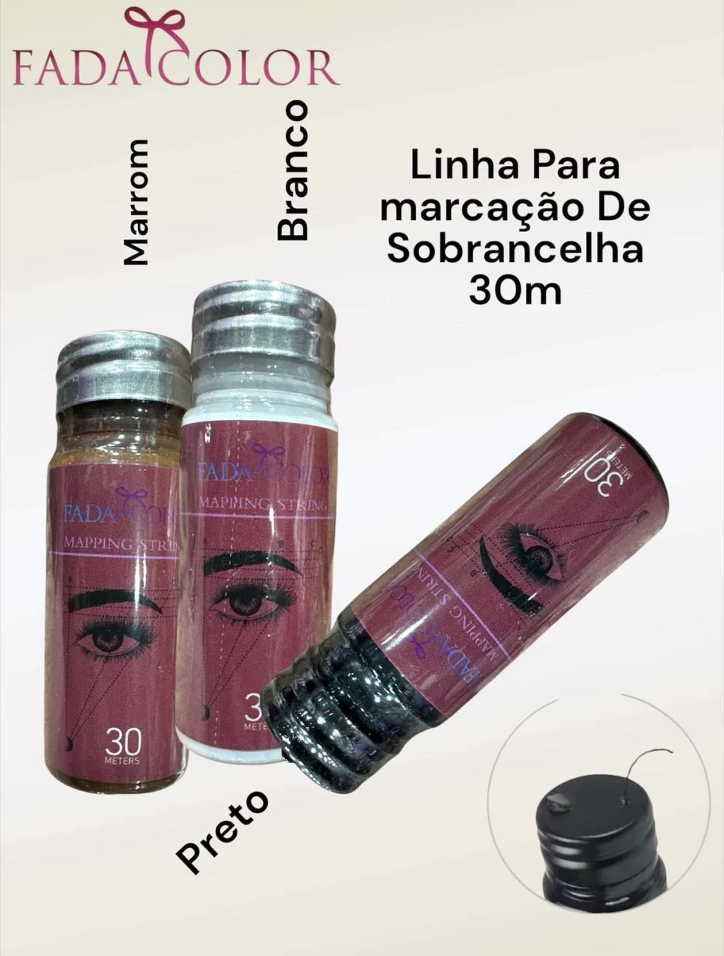LINHA PIGMENTADA FADA COLOR 30M
