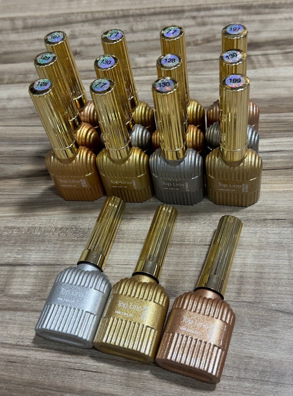 ESMALTES TOP LÍRIO COLEÇÃO GLOW 18ML