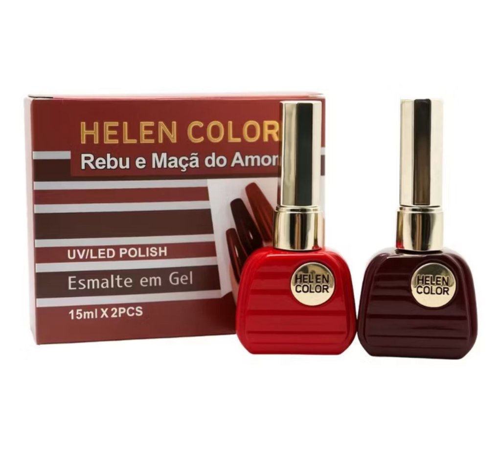 ESMALTES HELEN COLOR REBU / MAÇÃ DO AMOR 15ML