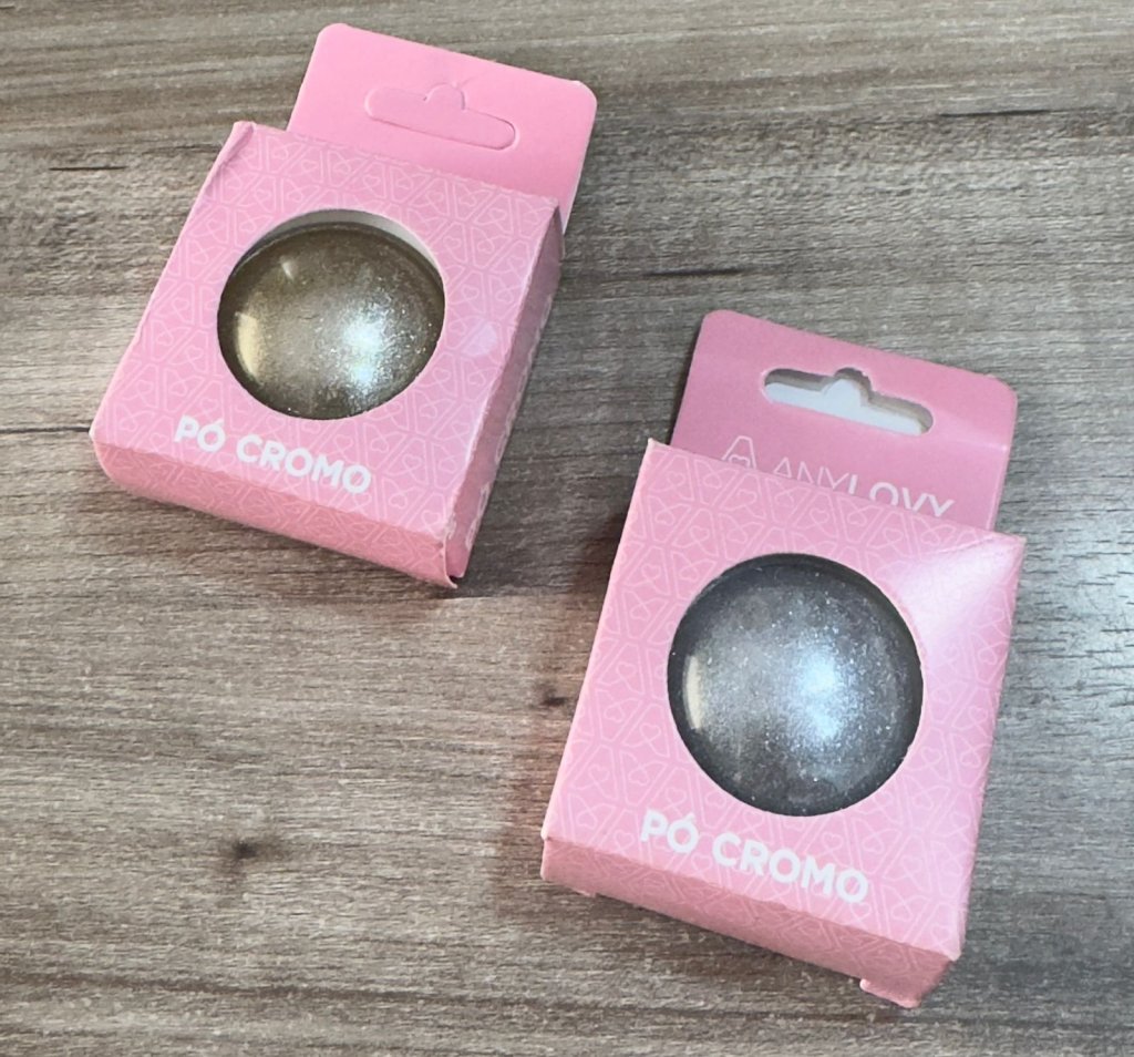 PÓ CROMADO EFEITO METALIZADO ANYLOVY