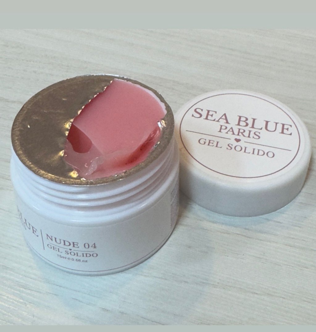 GEL SEA BLUE PARIS SÓLIDO NUDE 04 15ML