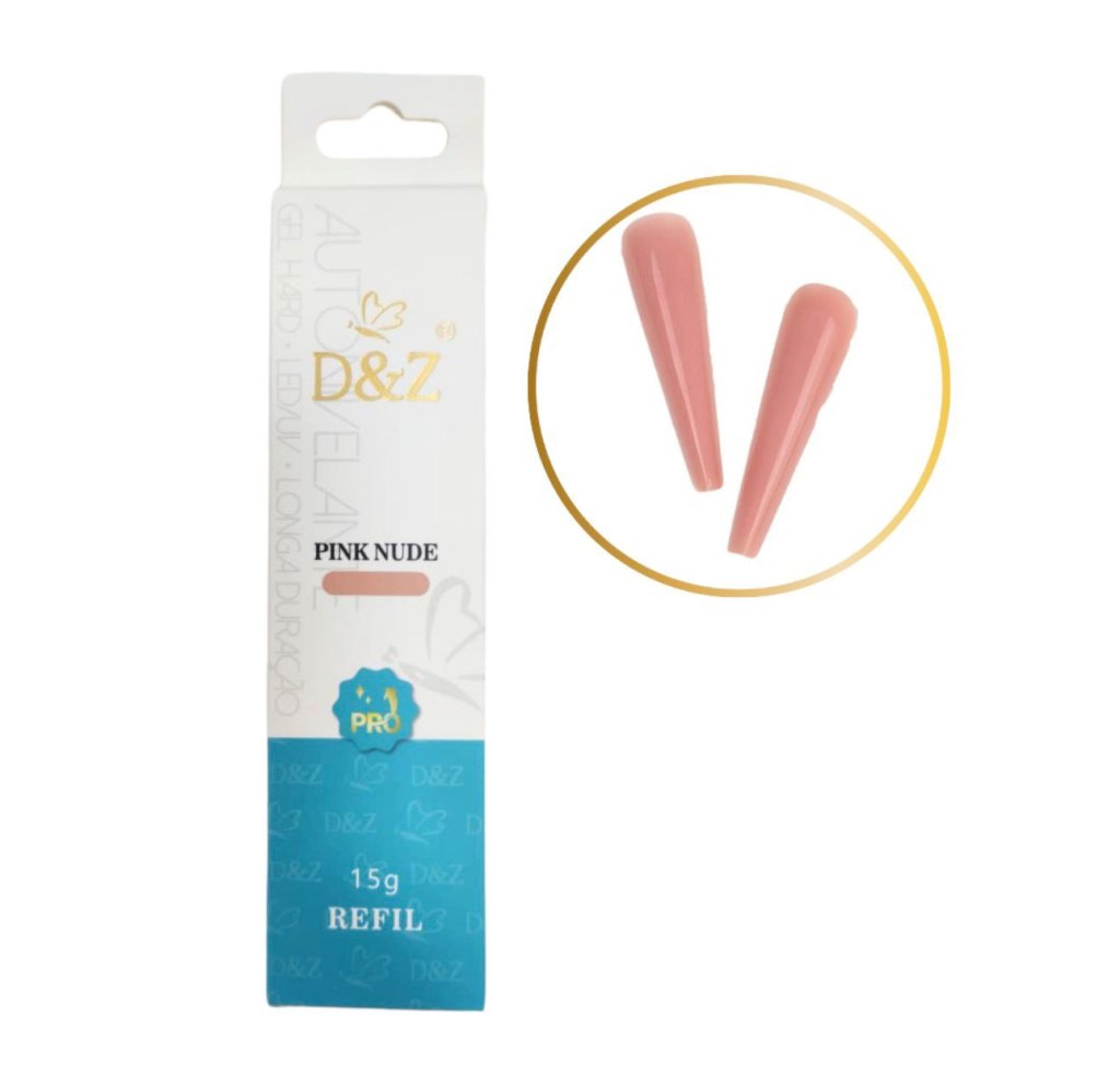GEL D&Z AUTONIVELANTE PINK NUDE REFIL 15G