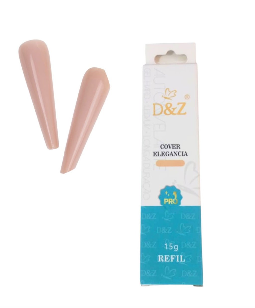 GEL D&Z AUTONIVELANTE COVER ELEGÂNCIA REFIL 15G