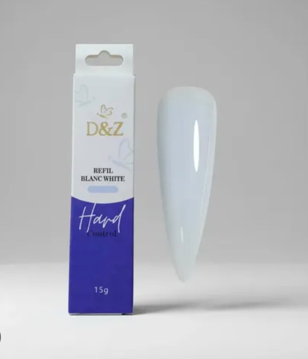 GEL D&Z CONTROL HARD BLANC WHITE REFIL 15G