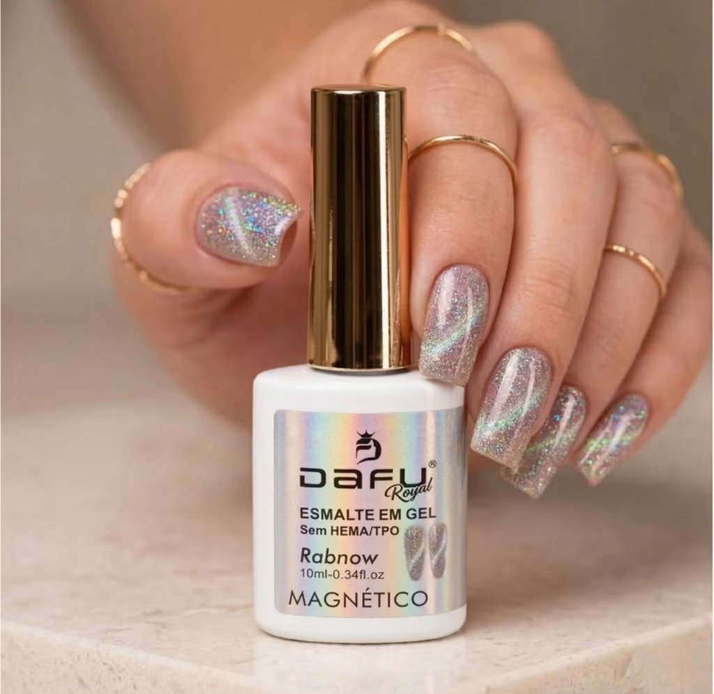 ESMALTE MAGNÉTICO DAFU COLEÇÃO RABNOW 10ML