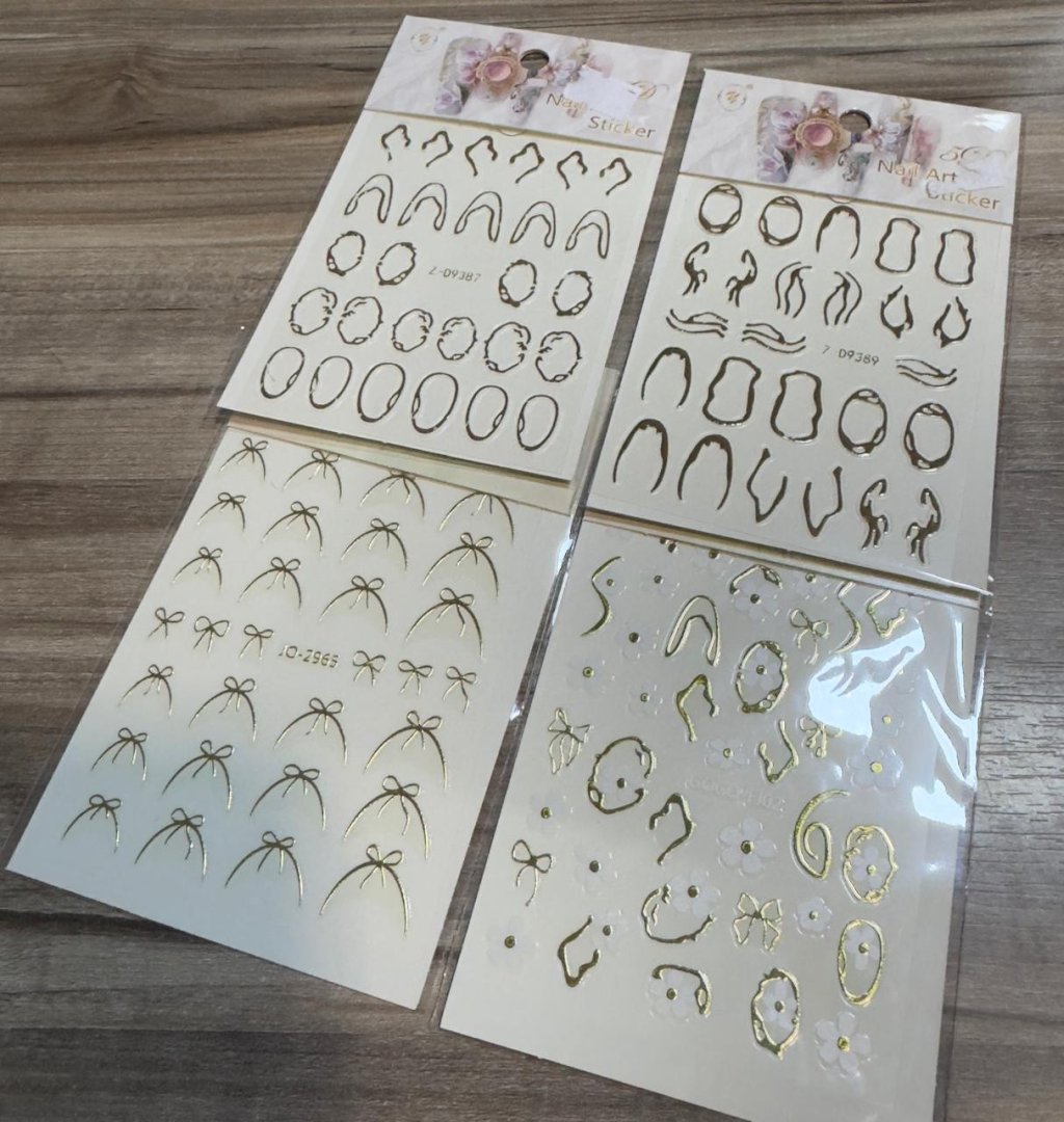 PELÍCULAS NAIL STICKERS 5D