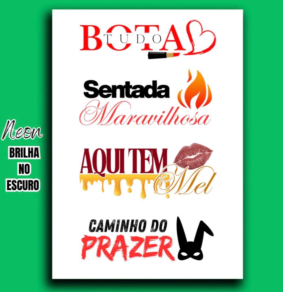 TATUAGEM ÍNTIMA TEMPORÁRIA NEON NG2023