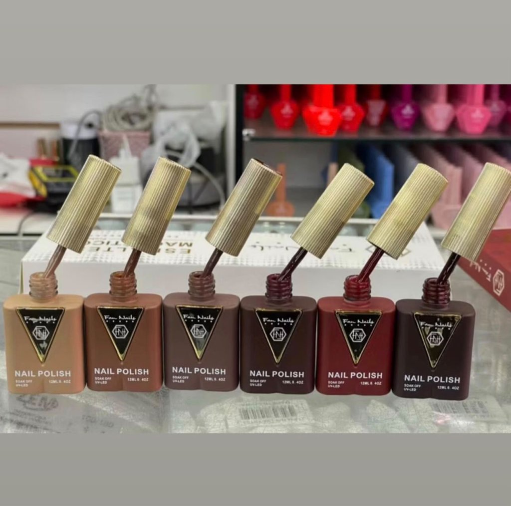 ESMALTE FAN NAILS LINHA MARRONS INTENSOS 12ML UNID