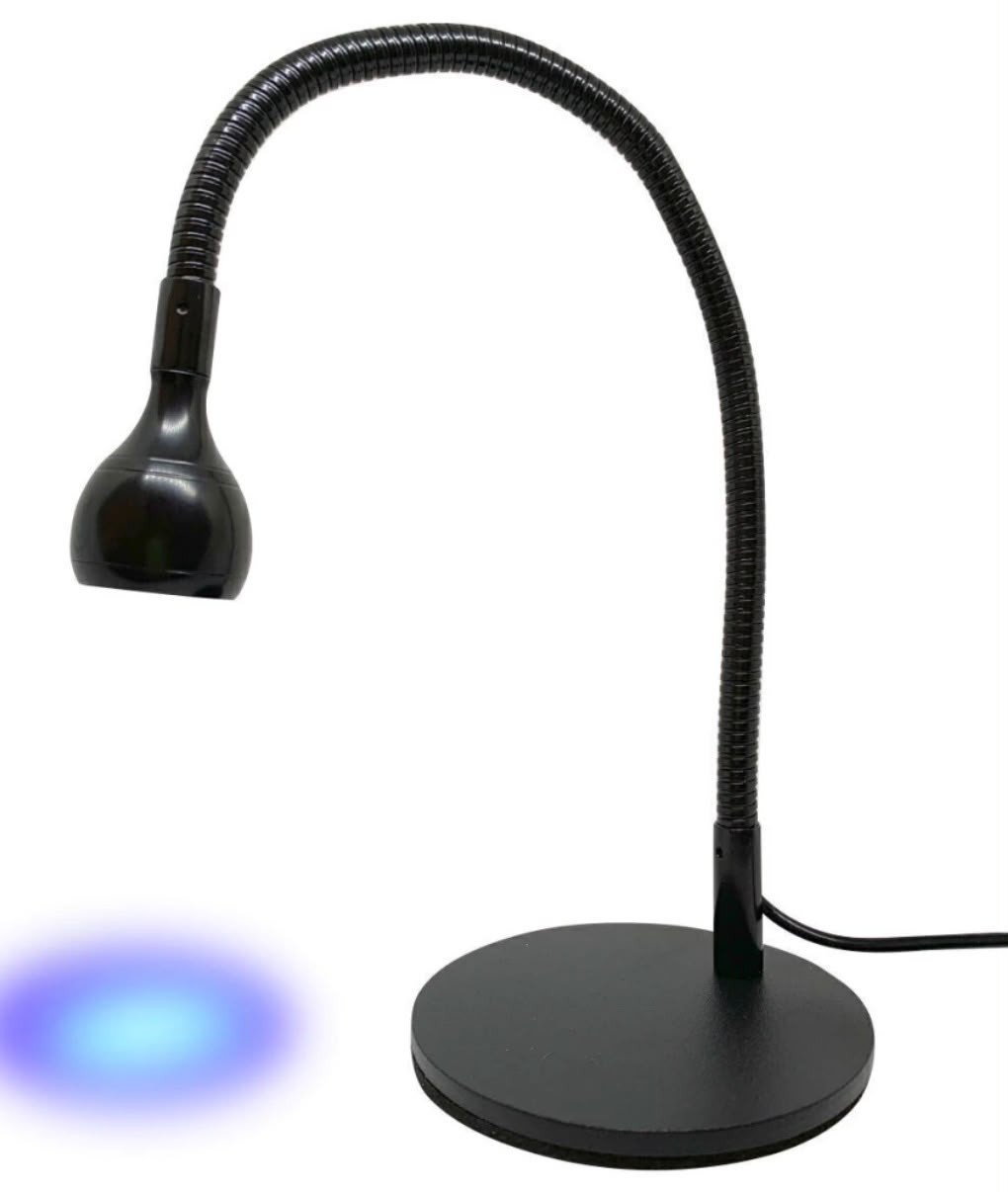 LANTERNA UV/LED COM BASE FADA COLOR PRETA