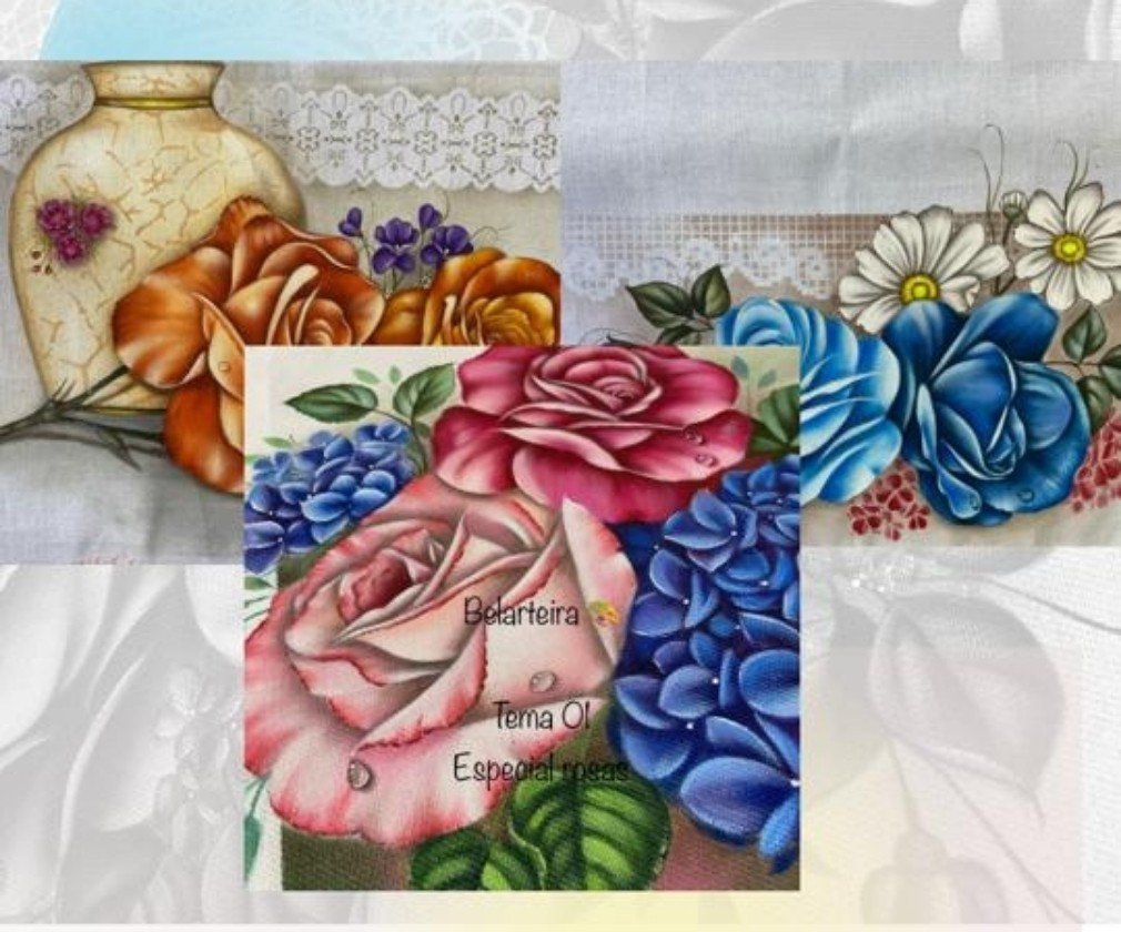 Curso especial rosas e companhia 