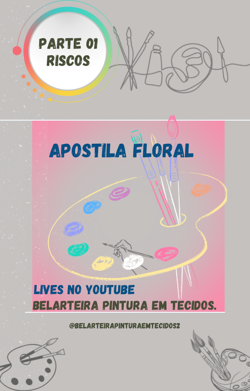 Apostila floral no YouTube 