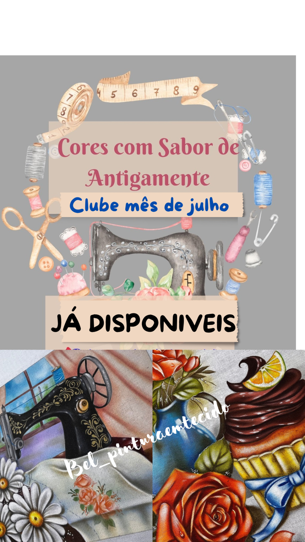 Clube em: Cores e sabores de antigamente 