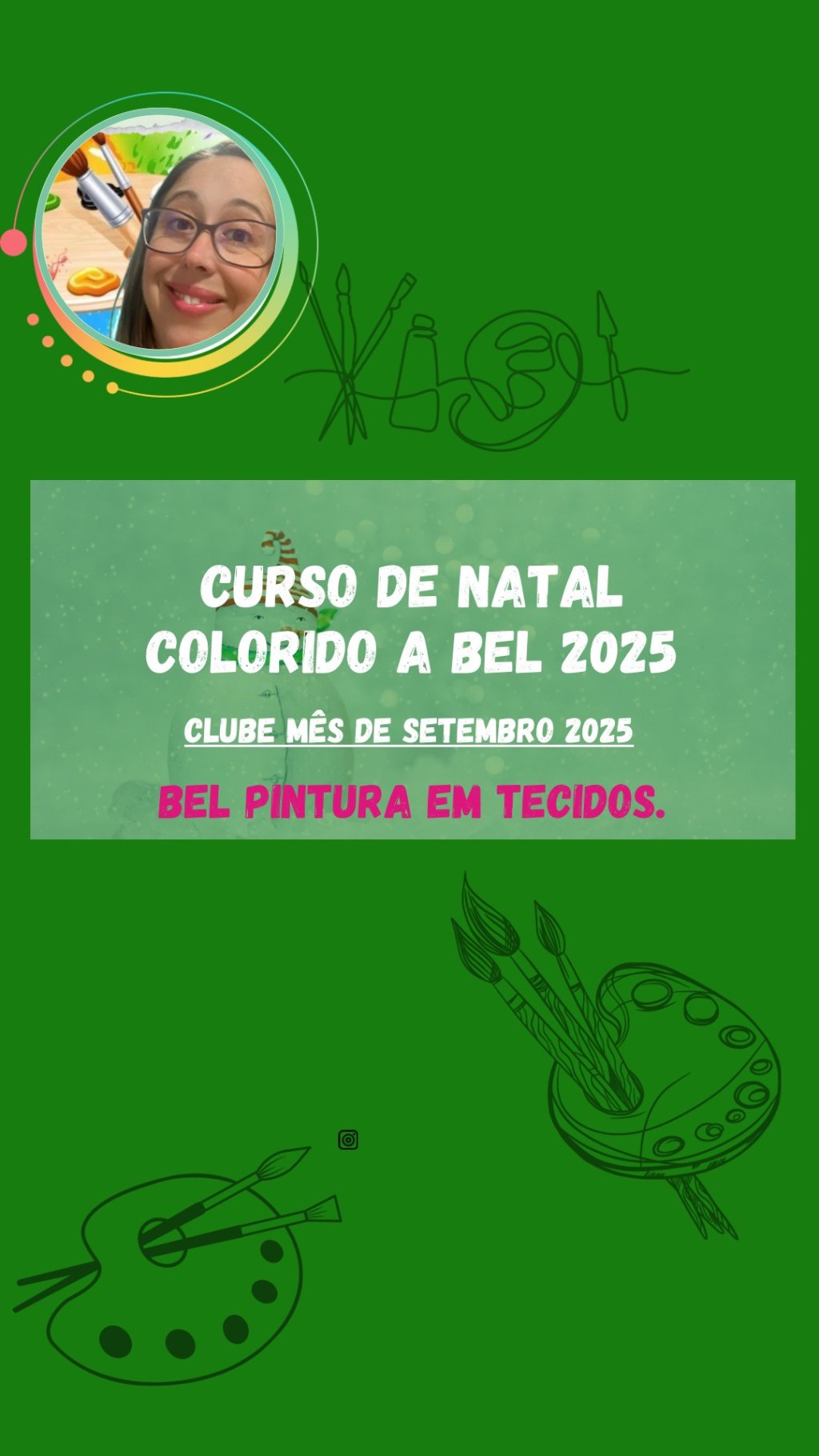 Curso de natal 2025/ clube mês de setembro 2025/ somente R$64,90