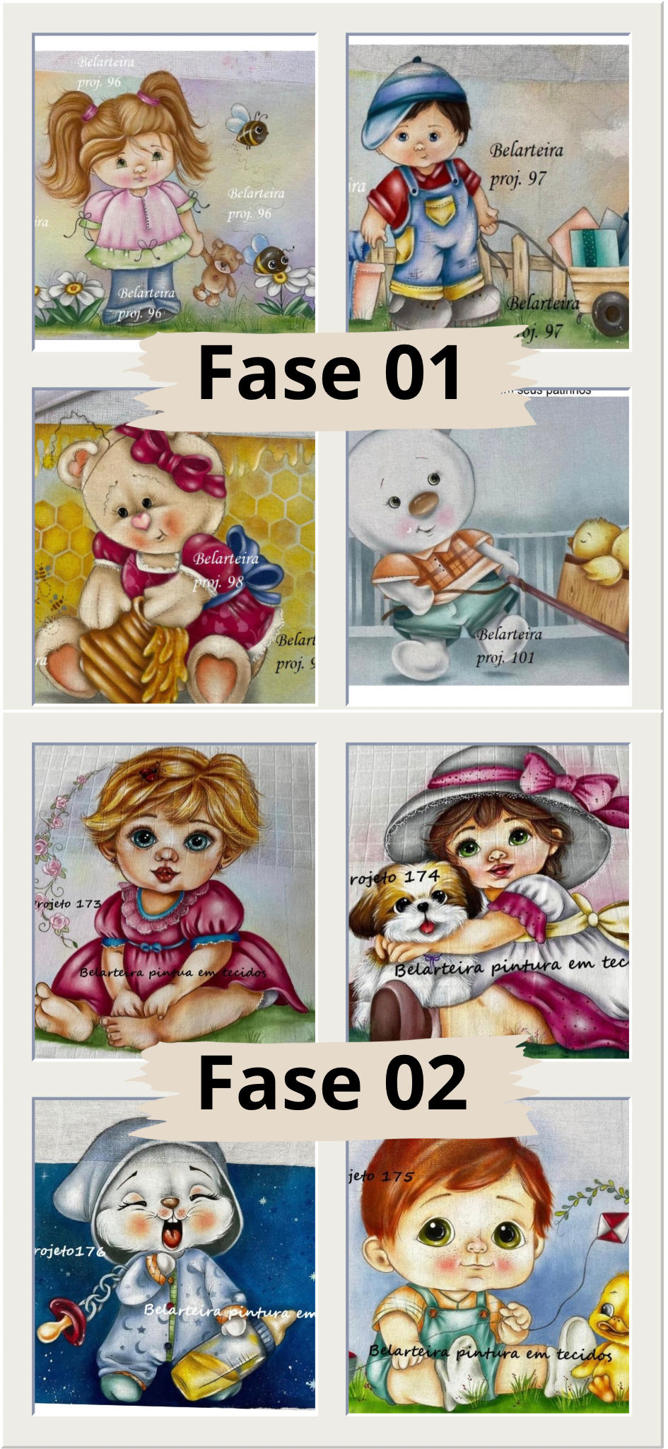 Curso de fraldas Completo fase 01/02 e 03 