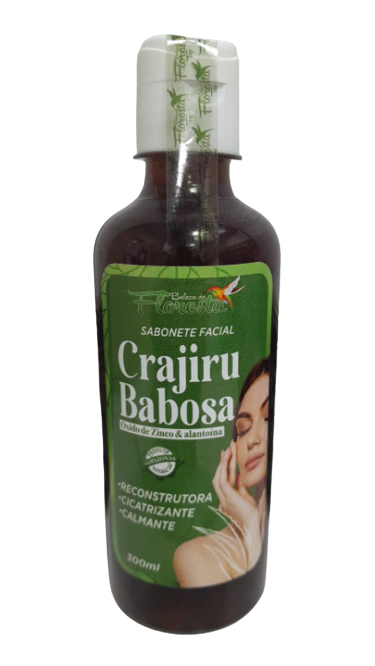  SABONETE FACIAL CRAJIRU BABOSA (300ml)
