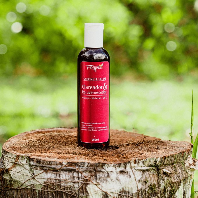 SABONETE DE AROEIRA - CLAREADOR E REJUVENESCEDOR 250ml