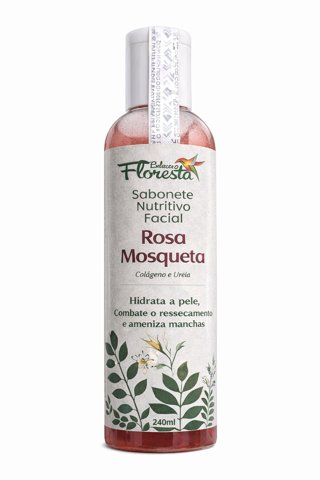 🌹 Sabonete Nutritivo Facial Rosa Mosqueta  240ml 