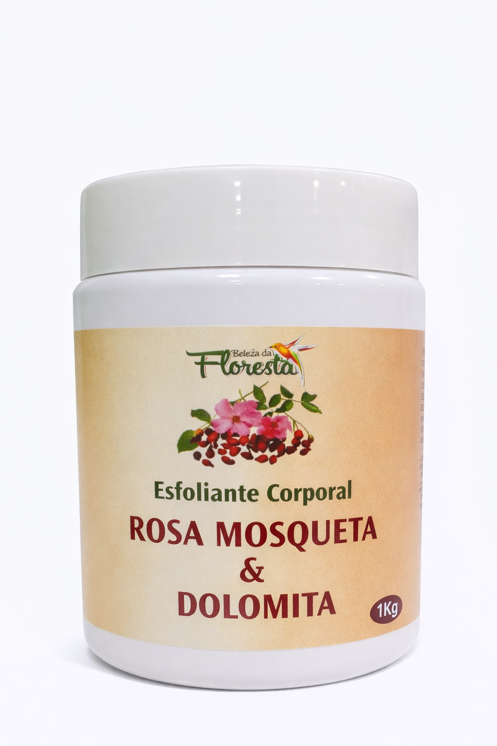  ESFOLIANTE CORPORAL ROSA MOSQUETA E DOLOMITA 1kg