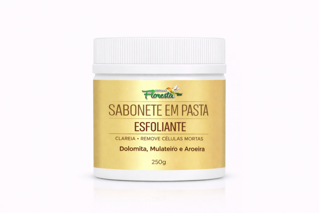 SABONETE EM PASTA ESFOLIANTE - CLAREA E REMOVE CELULAS MORTAS