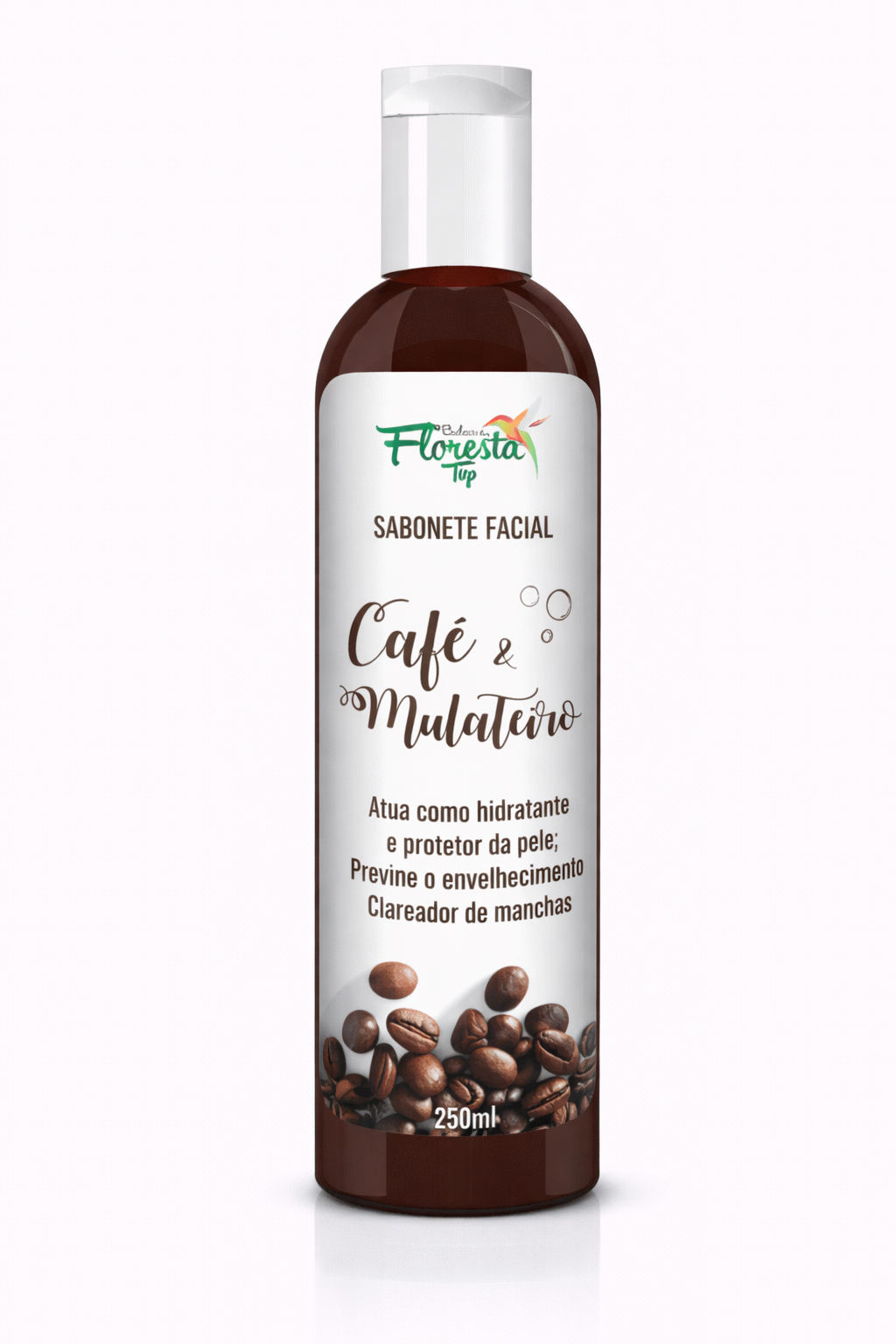 SABONETE FACIAL CAFÉ E MULATEIRO 250ml