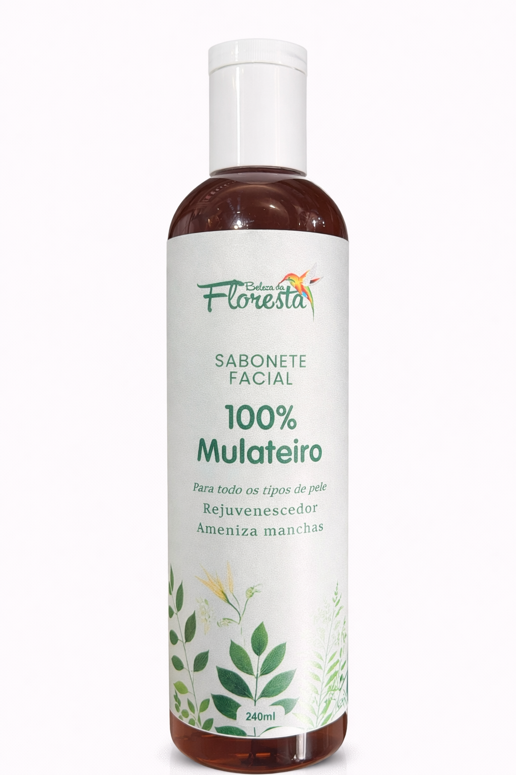 Sabonete facial 100% mulateiro 240ml