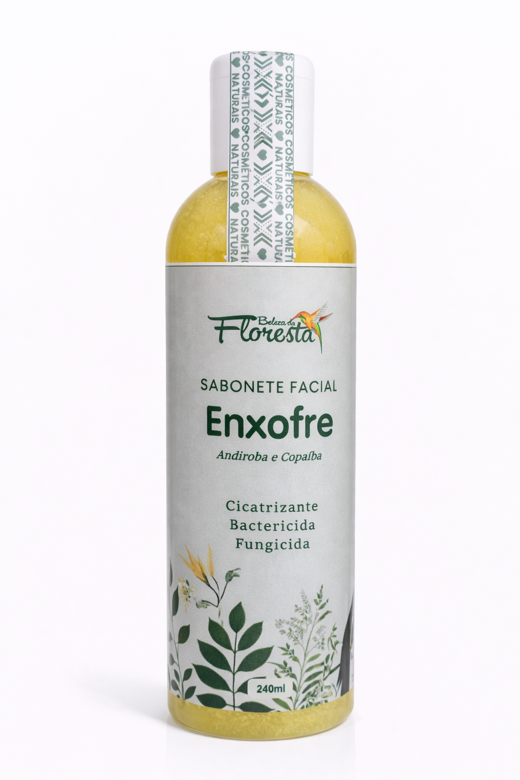 Sabonete de enxofre , andiroba e copaíba 240ml 