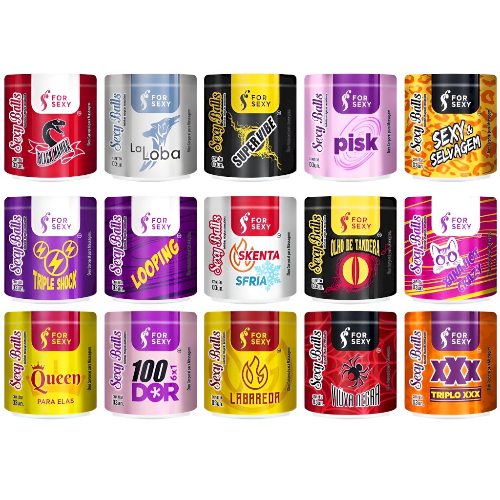 Bolinhas Explosivas (3 Bolinhas em Cada Embalagem)