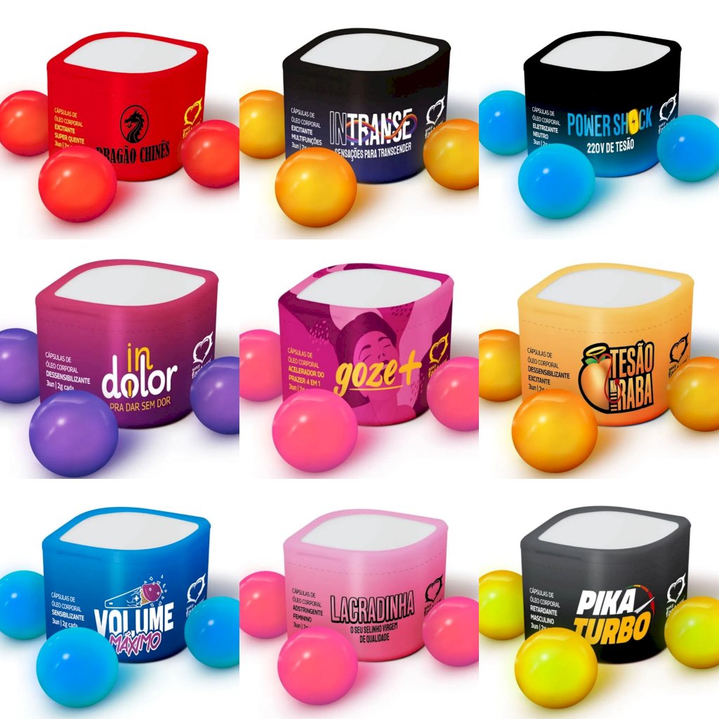 Bolinhas Explosivas (3 Bolinha em Cada Embalagem)