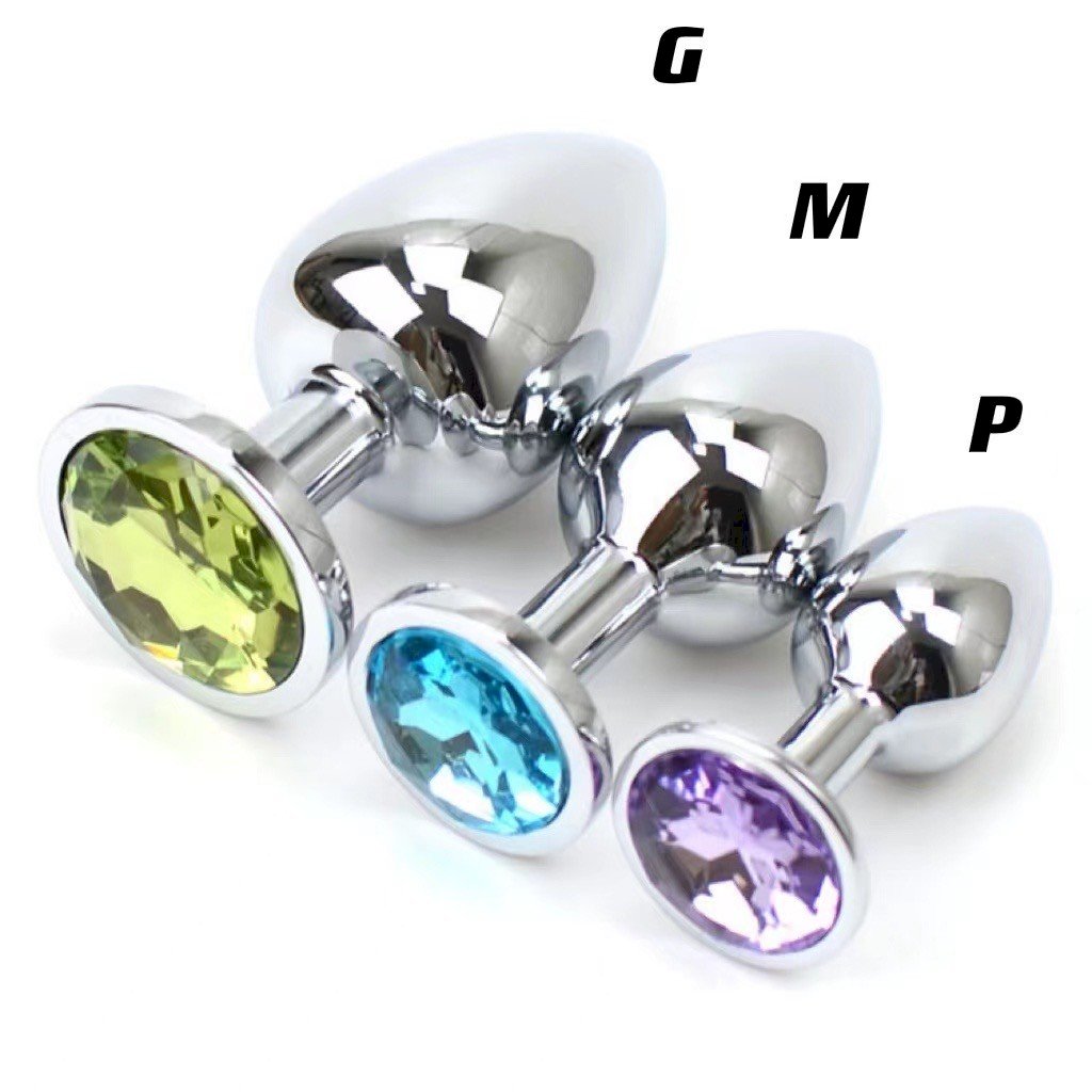 Plug Anal / Redondo de metal ( P - M - G)
