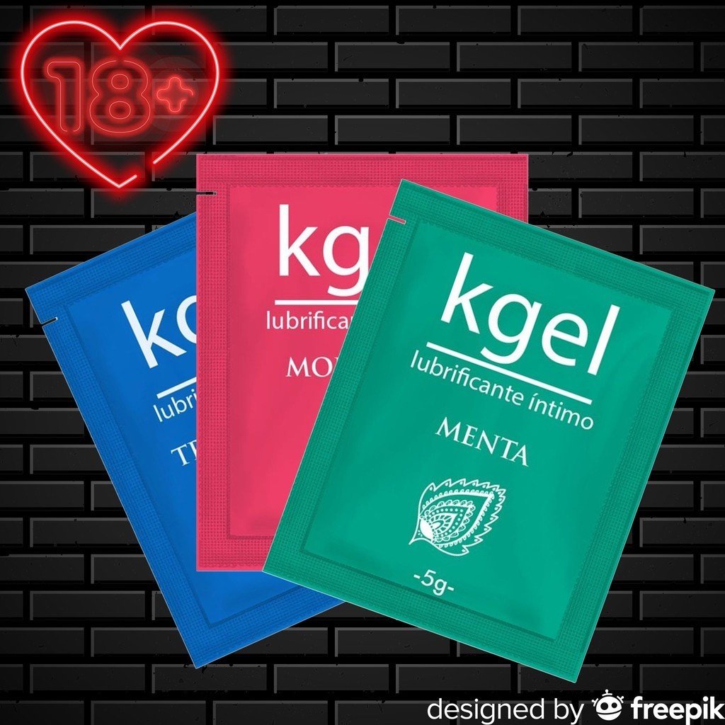 Sachê Lubrificante Íntimo 5G Kgel