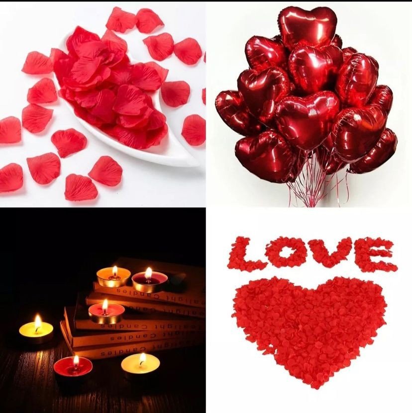 Kit Romace (Acompanha Pétalas + Balões + Velas)