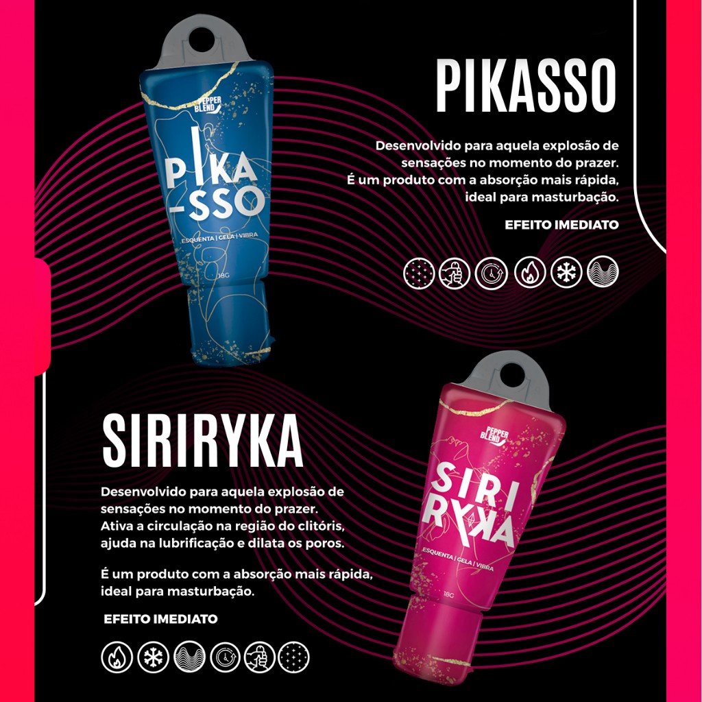 Gel Lubrificante Pikasso ou Siriryka