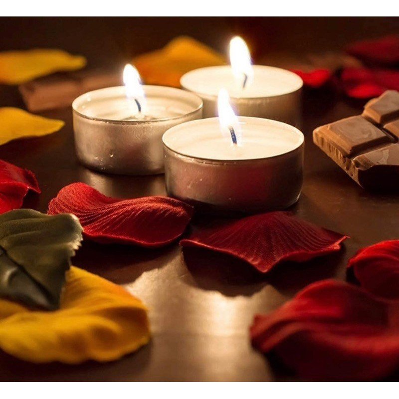 ￼Velas Rechaud Com Suporte De Alumínio Flutuante Festas