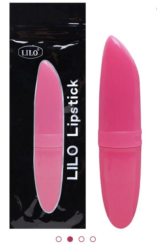 Mini Vibrador Formato Batom Lilo Lipstick