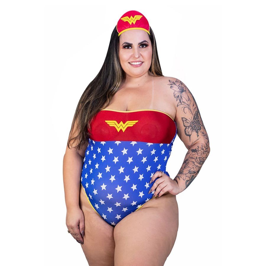 Fantasia PLUSSIZE Mulher Maravilha 