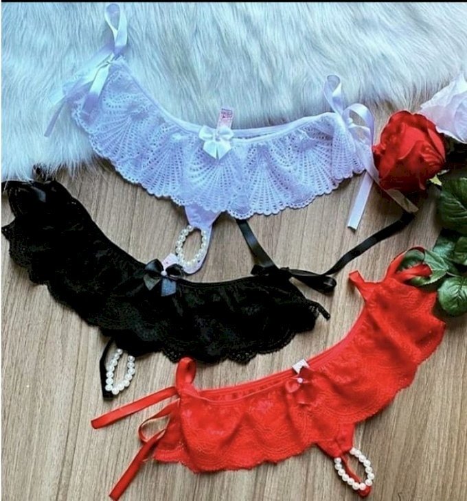 Calcinha Tailandesa (Amarração de Cetim)