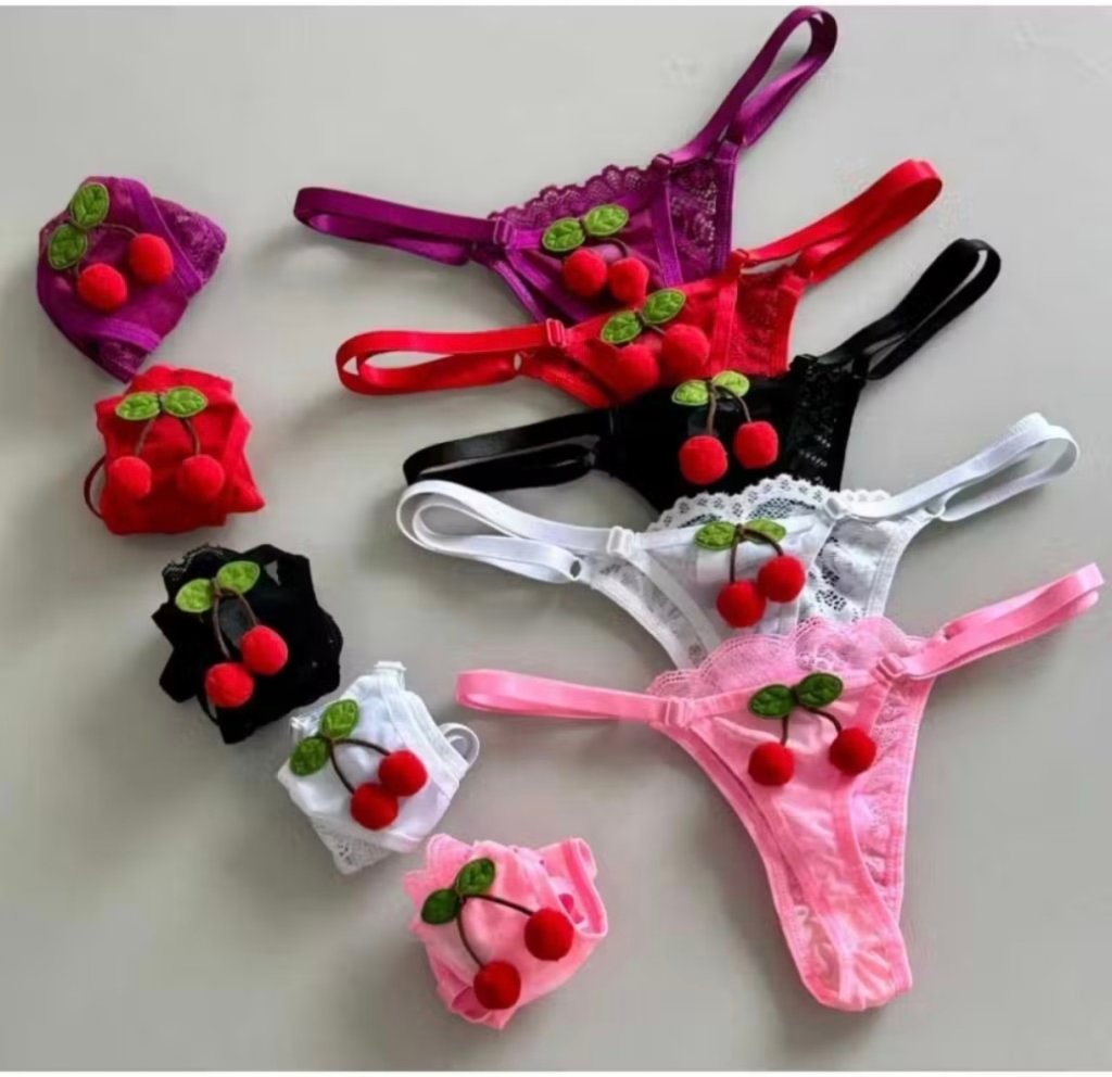 Calcinha Cerejinha (C/Forro)