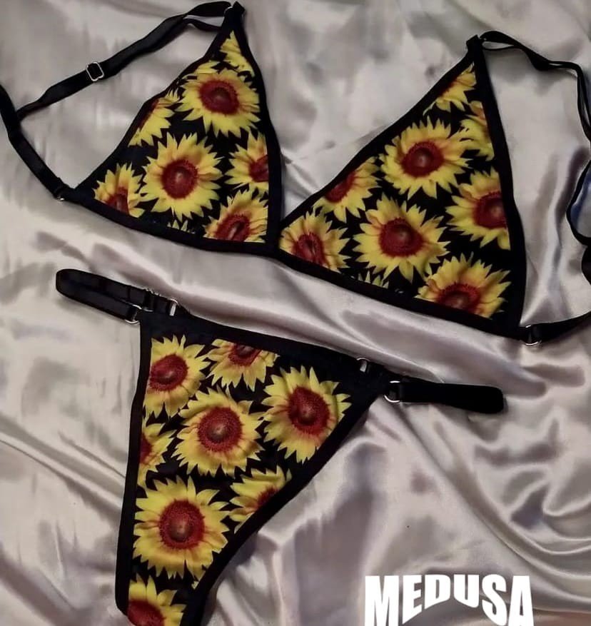 Conjunto Sublimado Girassol 🌻