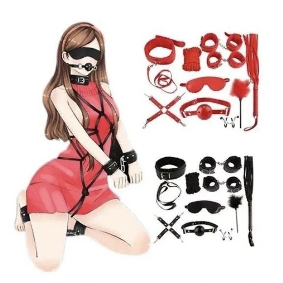 Kit C/10 Itens Sado Masoquismo 