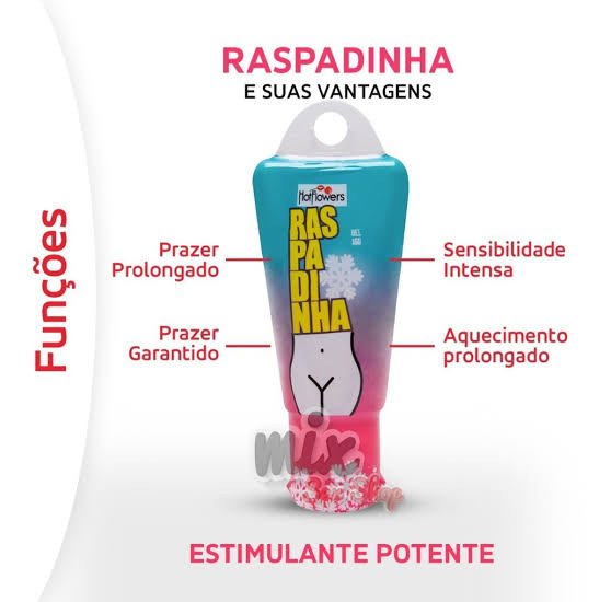Lubrificante Raspadinha 15ml