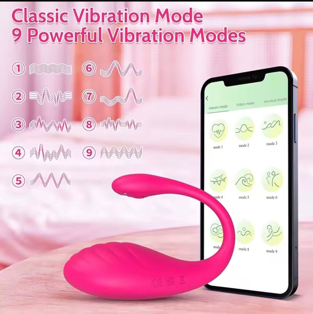 Vibrador A Distância Com Controle Remoto em App 