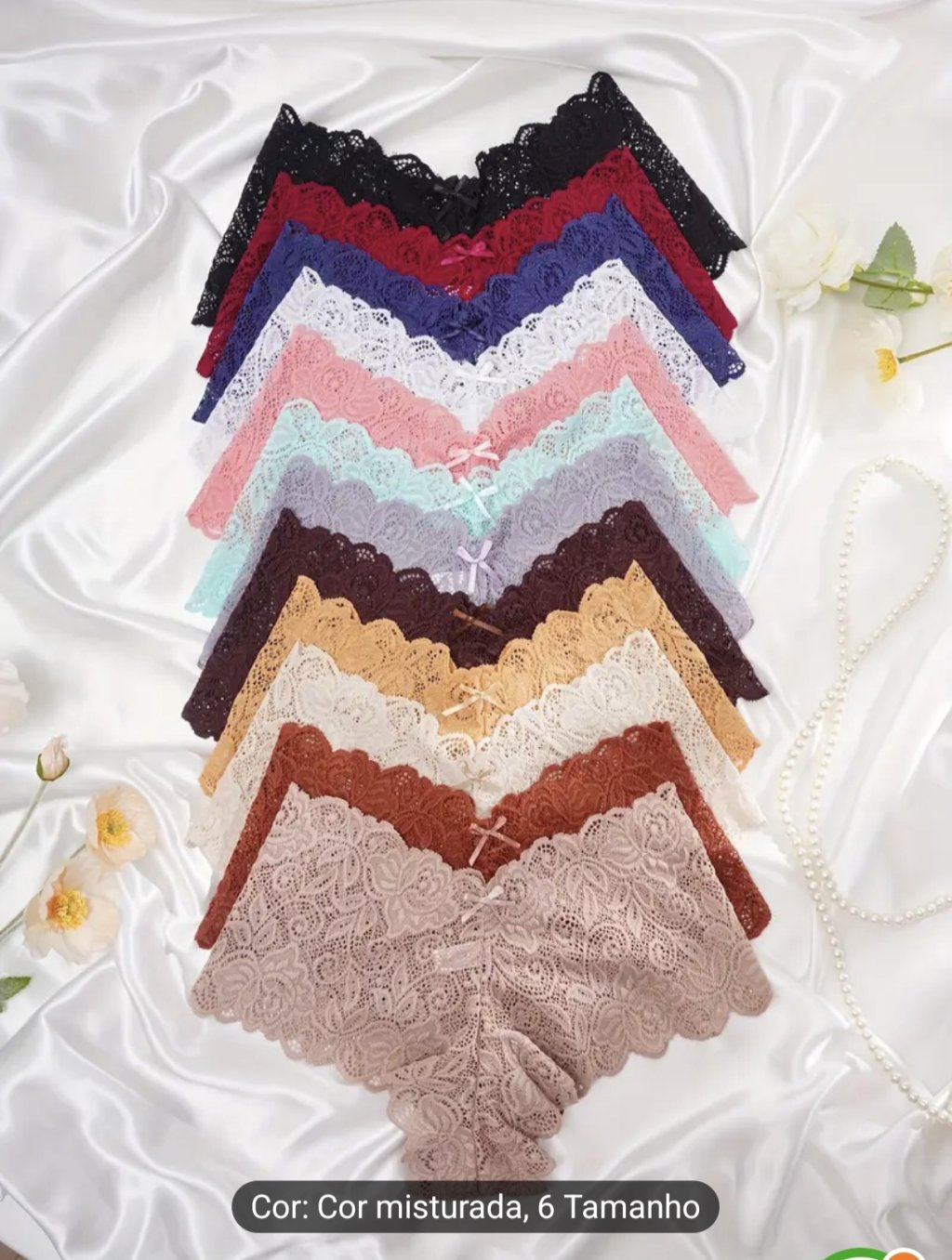 Calcinhas De Renda 