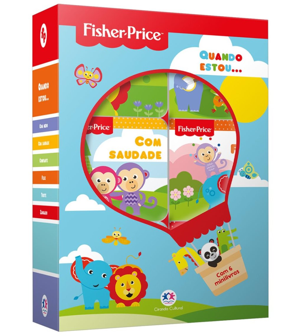 Fisher-Price – Quando Estou… | Box com 6 Minilivros
