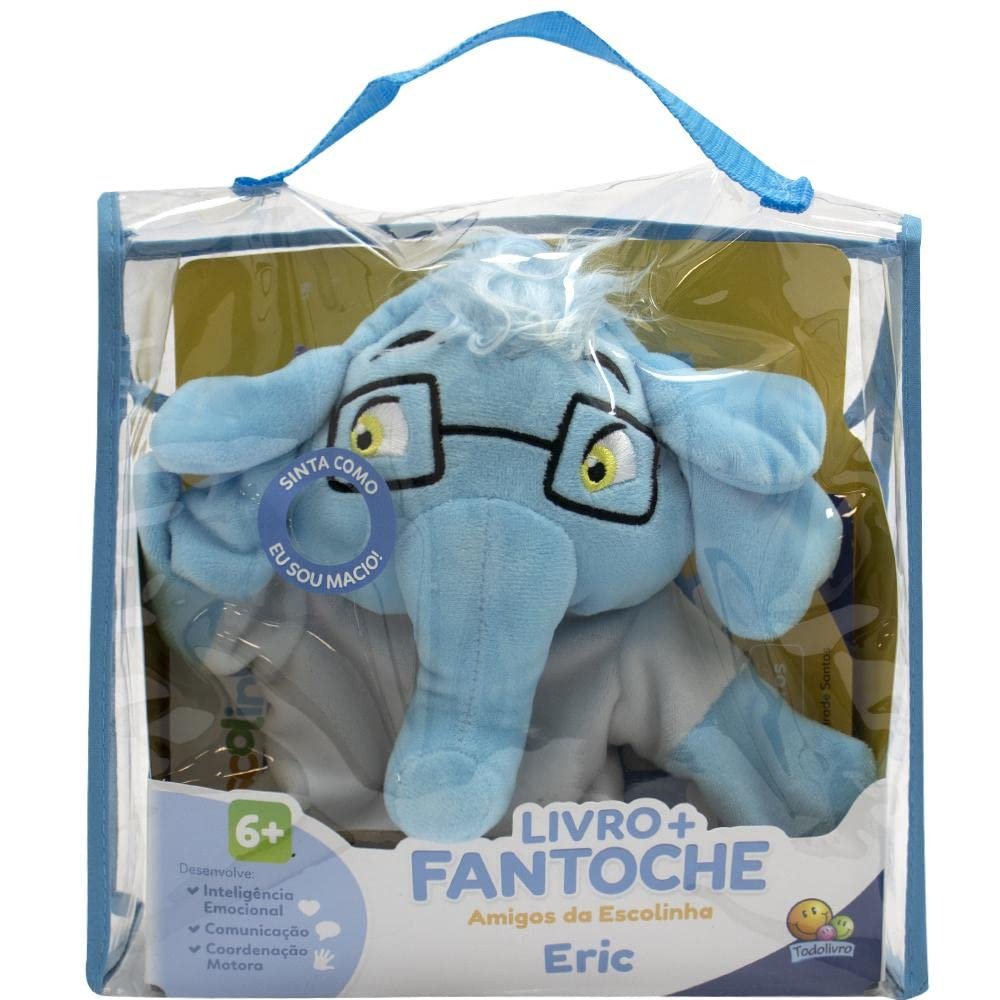 Livro + Fantoche Amigos da Escolinha: Eric Ensina os Números 