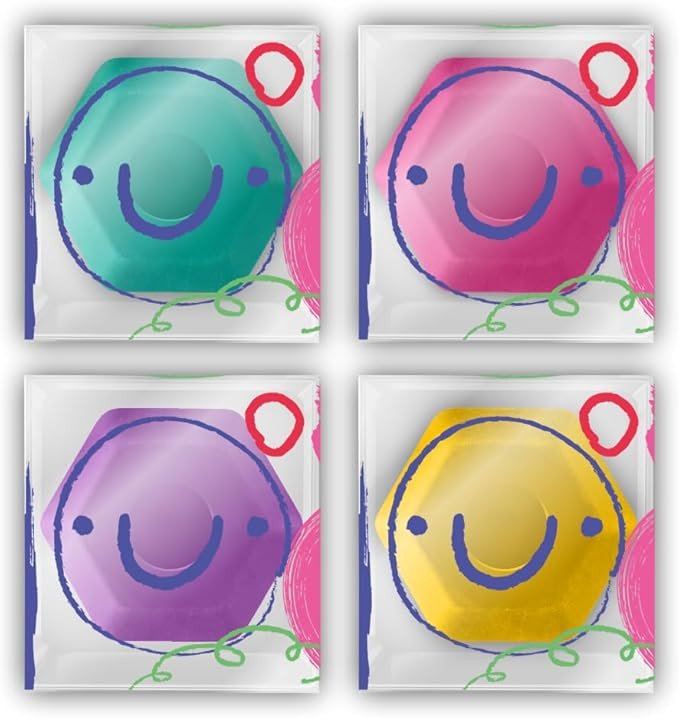 Borracha Ergonômica Hexagonal Colorjoy (unidade)