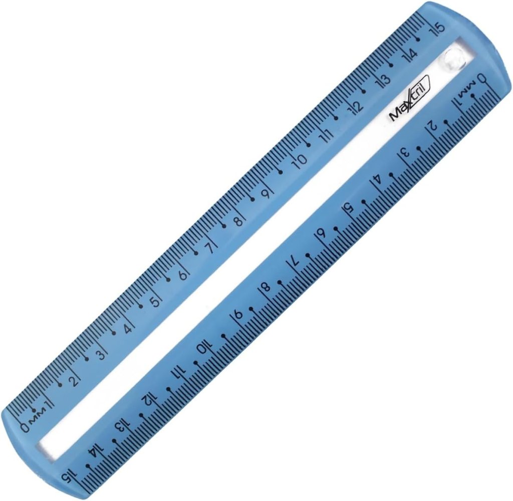 Régua com Guia de Leitura – 15 cm